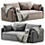 Modern Andersen Sofa 2015 Versatile 3D model small image 3