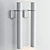 Sleek Tubular Hanglamp Wall Light 3D model small image 3