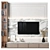 Modular TV Wall Unit 3D model small image 1