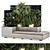 Lush Backyard Tree Set 2321 3D model small image 1