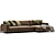 Davis IN Sofa: Modern Elegance 3D model small image 2