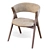 Dynamic Contemporary Remo Dining Chair 3D model small image 5