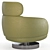  Minotti Vivienne Chair Ottoman 3D model small image 5