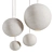 Pura Pendant Lights Set by Lumalano 3D model small image 1