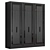 Modular Neoclassical Wardrobe 12 3D model small image 4