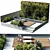 Poolside Oasis with Outdoor Furnishings 3D model small image 1