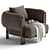 Stylish Vanderbilt Model Chair 3D model small image 4