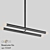 BaseLume Six Minimalist Steel Lamp 3D model small image 1