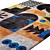 Versatile Qeeboo Rug 001 3D model small image 2