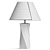 Elegant Camelia Table Lamp 3D model small image 3