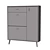 Nord Shoe Cabinet with Wood Legs 3D model small image 8