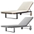 Salim Outdoor Sun Lounger Ultra 3D model small image 3