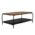 Genua Coffee Table in Black 3D model small image 4