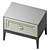 Stylish BUFFALO Nightstand 3D model small image 2