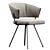 Minimalist Upholstered Chair Bahia 3D model small image 1