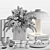 Exquisite 3D Decor Set 019 3D model small image 5