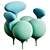 Inflated Ass Armchair by Manner&Matter 3D model small image 1