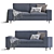 Modern BoConcept INDIVI Sofa 3D model small image 4