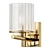 Elegant Flute Wall Light IP44 3D model small image 1