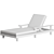 European Teak Outdoor Chaise Elegance 3D model small image 4