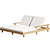 Tuscan Inspired Teak Double Chaise 3D model small image 2