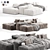 Modern Pixel Sofa Design 3D 3D model small image 1