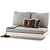 Nordic Outdoor Sofa G5009b 3D model small image 1