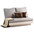 Nordic Outdoor Sofa G5009b 3D model small image 2