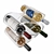 Modern Acrylic Wave Wine Holder 3D model small image 2