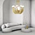 Elegant ''Clementine'' Chandelier by Pikartlights 3D model small image 5