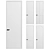 Sleek and Modern Volhovec Doors 3D model small image 3