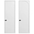 Sleek and Modern Volhovec Doors 3D model small image 4