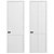 Sleek and Modern Volhovec Doors 3D model small image 5