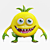 Lemon Monster Figurines 3D model small image 5