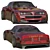 77 Pontiac Firebird Wide Kit 3D model small image 3