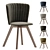 Modern Blue Sandro Chair (3D Model) 3D model small image 5