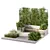 Elevated Rooftop Garden Oasis 3D model small image 1