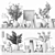 Premium Decorative 3D Set 3D model small image 8