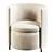 Frigerio Lou Armchair: Stylish Comfort 3D model small image 3