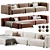 Modern Dimaro Sofa by Comocasa 3D model small image 4