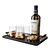 Elegant Wine Set for Connoisseurs 3D model small image 2