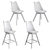 Fran-4 Chair Set, Divan.ru 3D model small image 7