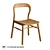 Teak ARMONIA Chair: Timeless Elegance 3D model small image 1