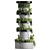 Vertical Wall Garden Set07 3D model small image 2