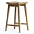 Artisan Oak Large Stool 3D model small image 3