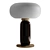 Sleek Black Table Lamp 3D model small image 2