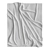 Elegant Drapery Wall Art Panel 3D model small image 5