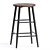 Stylish Symonds Counter Stool 3D model small image 1