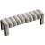 Stylish Willis Bench Boucle Natural 3D model small image 4