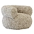 Amalfi Boucle Puffer Chair - 3D Model 3D model small image 3